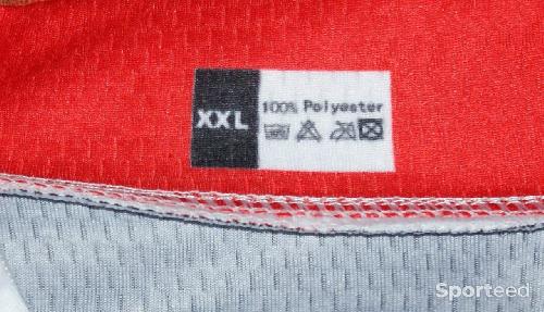 Vélo route - Maillot vélo manches longues - homme - 2xl - team 'SCOTT' - blanc/noir/rouge - photo 4