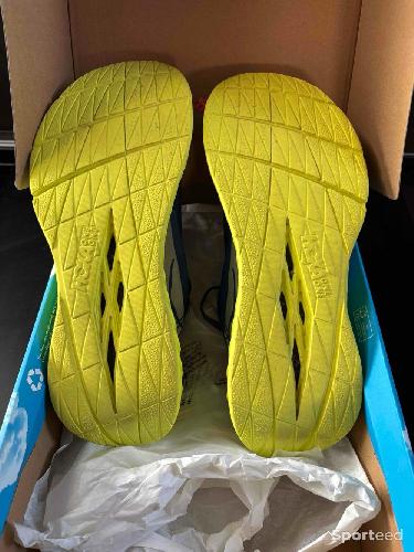 Course à pied route - Hoka One One Carbon X - Plaque Carbone ( Taille 46 - US 11,5 - Running ) - photo 6
