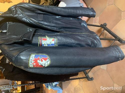 Moto route - Blouson cuir Helstons - photo 6