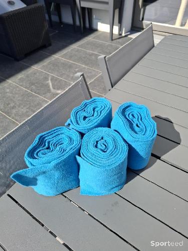 Bande de polo bleue
