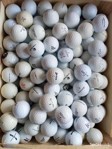 Golf - Vend balles de golf blanches, multi marque, bon état, 50 euros les 140 balles - photo 3