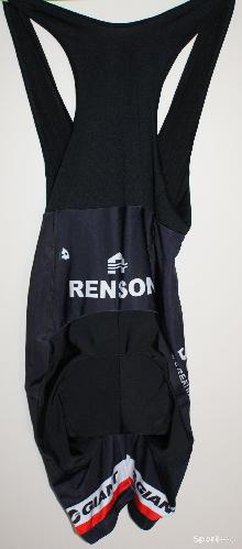 Vélo tout terrain - VTT - Cuissard vélo court homme - team 'GIANT' - noir - XXL - photo 6