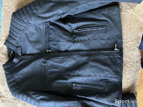 Moto route - Blouson cuir Lady Hunter de Rebelhorn neuf  - photo 5