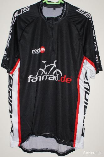 Vélo route - Maillot vélo été manches courtes - homme - noir/blanc - xl - photo 4