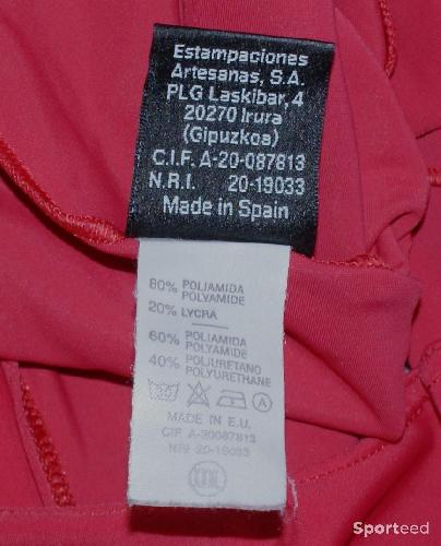 Vélo route - Cuissard court vélo été - homme - 'ETXEONDO' - rouge - xxxl - photo 6