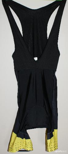 Vélo route - Cuissard vélo court été - homme - noir/jaune - xxl - photo 4