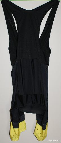 Vélo route - Cuissard vélo court été - homme - noir/jaune - xxl - photo 4