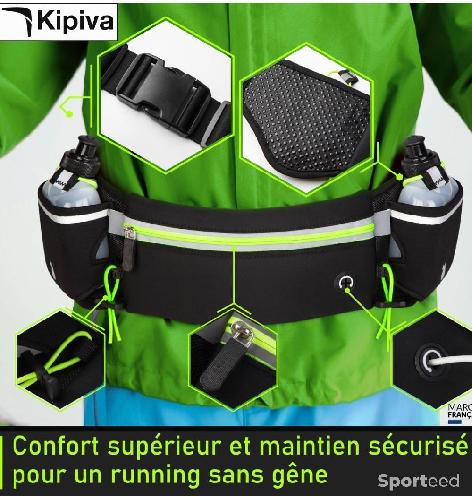 Course à pied route - Ceinture Hydratation Running +2 Gourdes - photo 5
