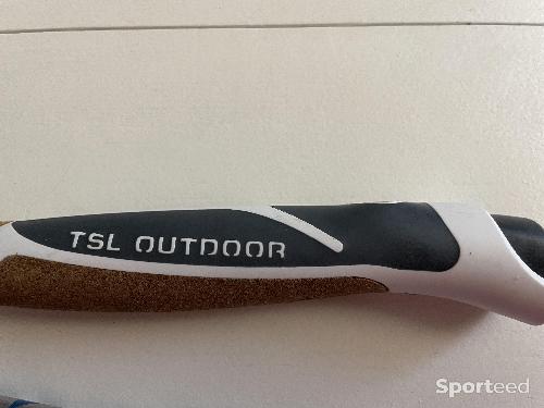 Randonnée / Trek - Vente batons trail TSL Trail A4 Cork Cross Bleu taille 110cm - photo 5