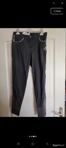 Equitation - Pantalon bleu marine  - photo 4