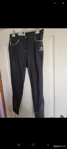 Equitation - Pantalon bleu marine  - photo 4
