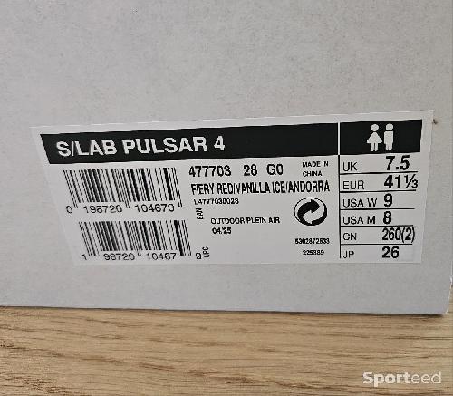 Course à pied trail - Chaussures trail S-Lab Pulsar Salomon  - photo 6