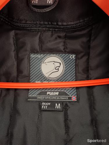 Moto route - blouson moto cuir bering - photo 6