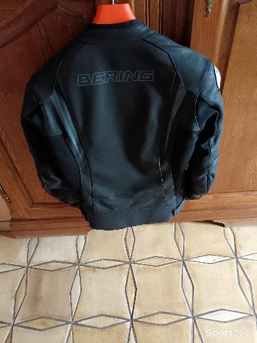 Moto route - blouson moto cuir bering - photo 6