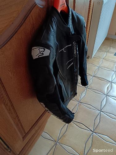 Moto route - blouson moto cuir bering - photo 6