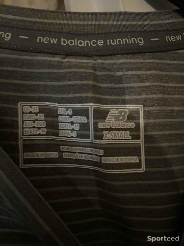 Course à pied route - T-shirt New Balance WT73233  - photo 5