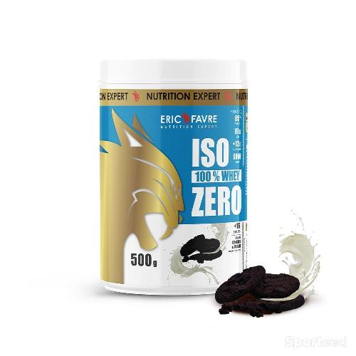 Pot de whey iso zero cookie cream 500 grs Eric Favre