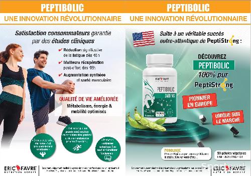 Comprimés de Peptibolic Eric Favre