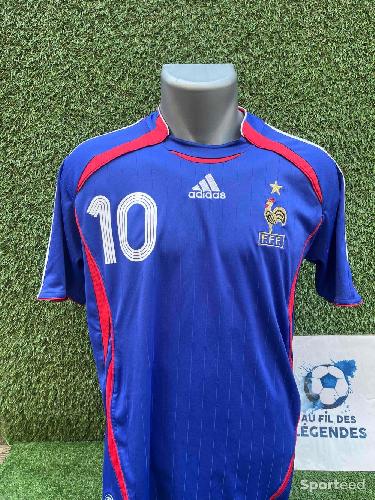 Football - Maillot Zidane équipe de France  - photo 6