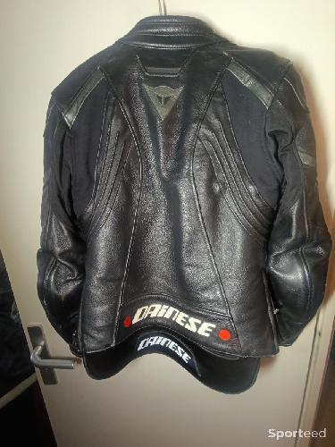 Moto route - Blouson moto cuir DAINESE femme - photo 5