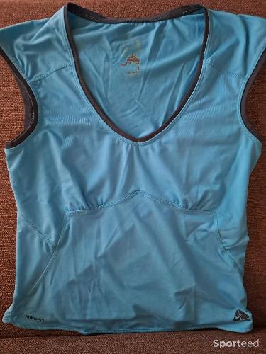 Tennis - Tee shirt bleu tennis Nike taille 1 - photo 4