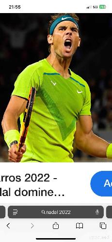 Tennis -  Tee shirt 2022 Rafa Nadal - photo 6