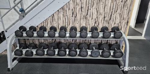 Musculation - Haltère avec rack - Technogym  - photo 3