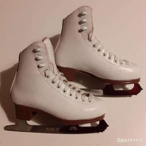 Patinage - Patins à glace artistique Jackson Excel blancs  - photo 6
