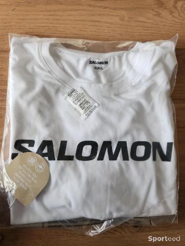 Course à pied trail - Tee Shirt Salomon L - photo 4