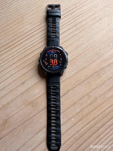 Course à pied trail - Garmin Fenix 8 47 mm AMOLED saphir gris carbone - photo 5