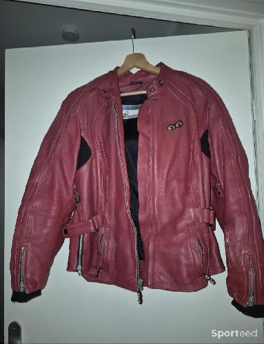 Moto route - Manteau moto cuir femme T.40/42 - photo 6