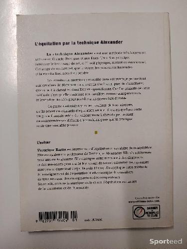 Librairie du sportif - L'équitation par la technique Alexander - Véronique Bartin - photo 3