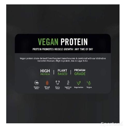 Nutrition sportive - Sachet protéine vegan 1kg goût chocolat - photo 4