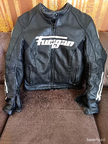 Moto route - Blouson Cuir Moto Furygan - photo 6