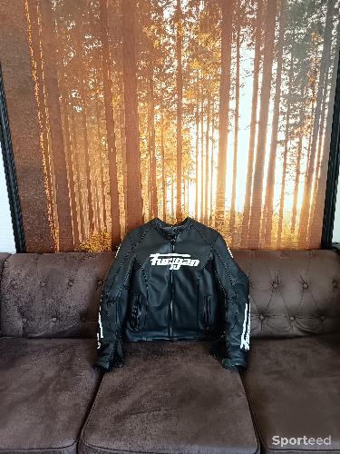 Moto route - Blouson Cuir Moto Furygan - photo 6