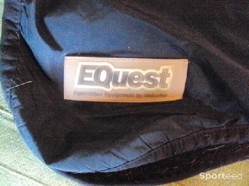 Equitation - couvre-rein Equest - 135 cm - imperméable - intérieur polaire - photo 5