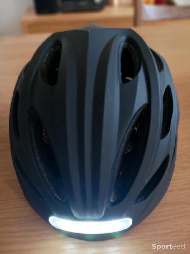 Vélo électrique - Casque Noir Lumineux - photo 6