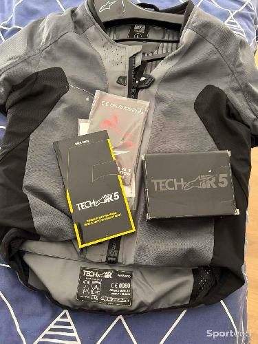 Moto route - Air Bag Tech Air 5 Alpinestars  - photo 5