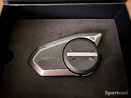 Moto route - Kit de communication intercom moto Bluetooth SENA 50S solo neuf  - photo 5