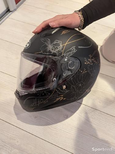 Equipement complet de moto femme