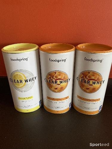Nutrition sportive - Lot 3 pots de clear whey (Foodspring) - photo 6