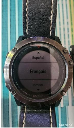 Athlétisme - Garmin Fenix 5x saphire crystal 51mm  - photo 3