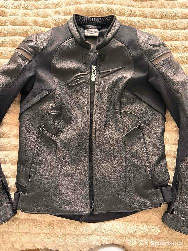 Moto route - Veste de moto cuir Stella GP Plus R V3 – quasi neuve - photo 6