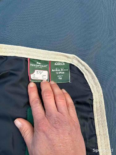 Equitation - Amigo Couverture Turnout Eco Bravo 12 Plus 0g /taille 125cm - photo 6