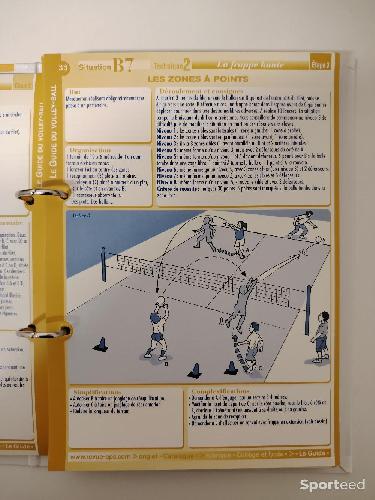 Librairie du sportif - Le Guide du Volley-ball 80 fiches échauffement technique tactique évaluation - Éditions EPS - Jean-Charles Thévenot - photo 4