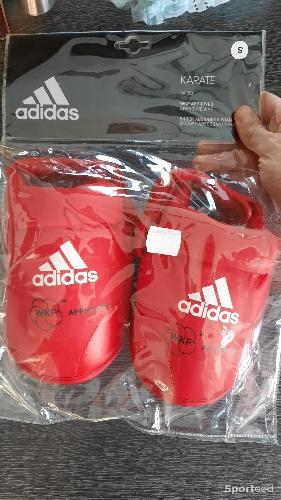 Protege pied karate S rouge