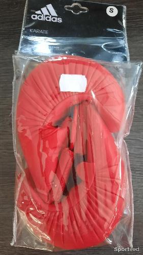 Gants de karate bigger Adidas S rouge