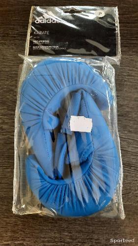 Gants de karate bleu Adidas S