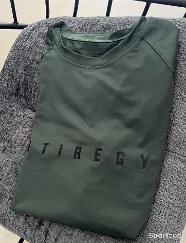Fitness / Cardio training - Tee shirt homme vert foncé  - photo 6