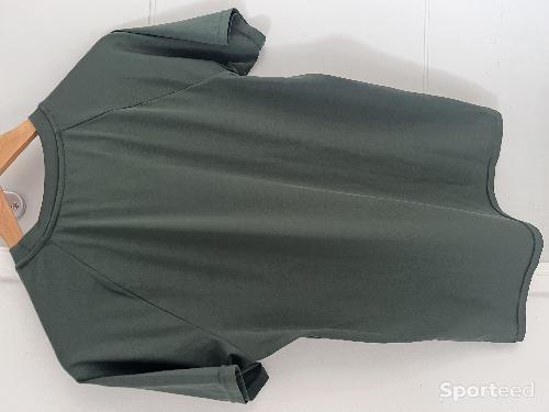 Fitness / Cardio training - Tee shirt homme vert foncé  - photo 6
